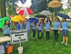 Bilingualism Matters at Penn State at Arts Fest